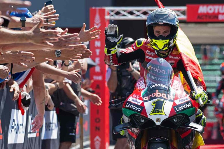 Alvaro Bautista Gara 1 Superbike Imola
