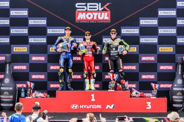 Razgatlioglu Rea Bautista Superbike Donington