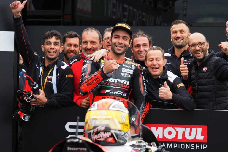 Danilo Petrucci Superbike Donington