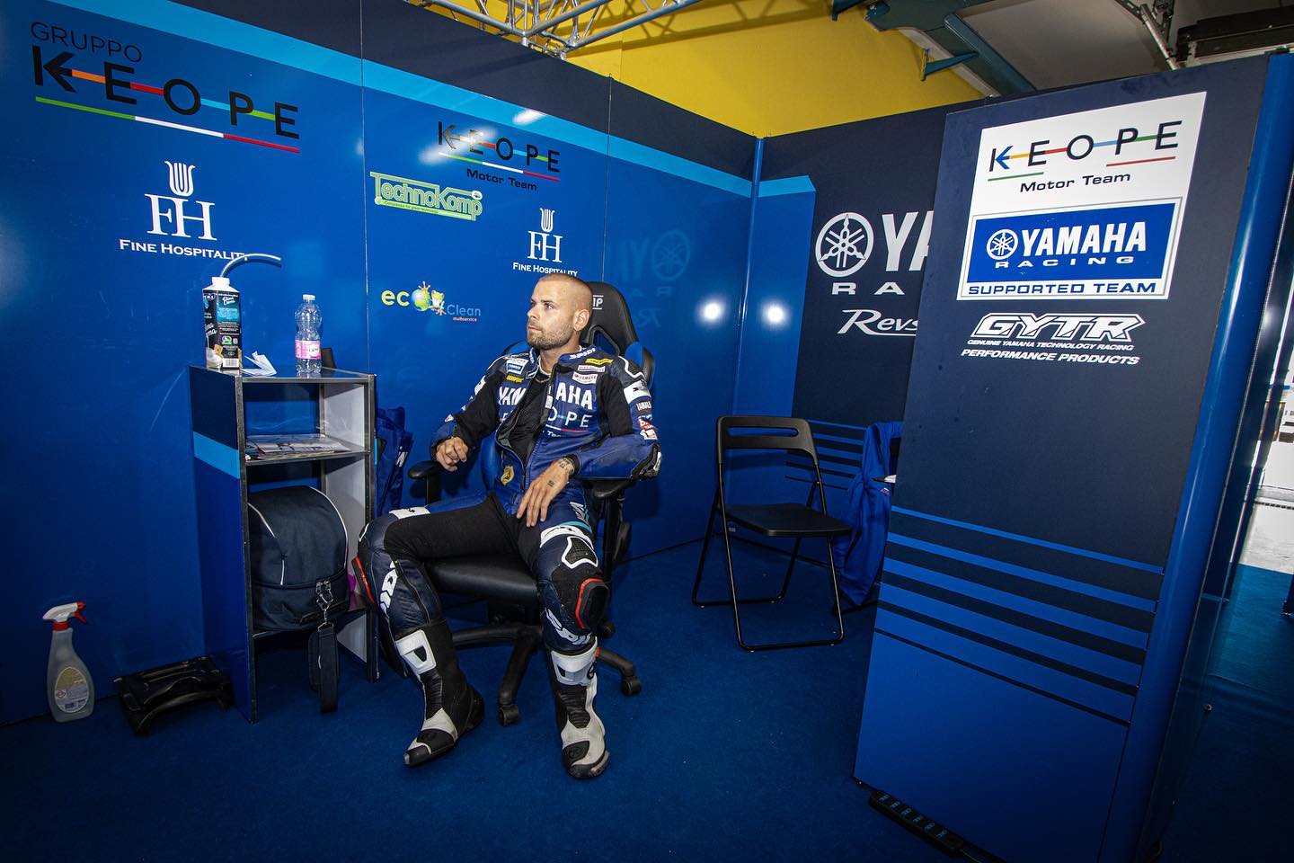 CIV Superbike, Alex Delbianco chute 3 fois dans les tests de Misano