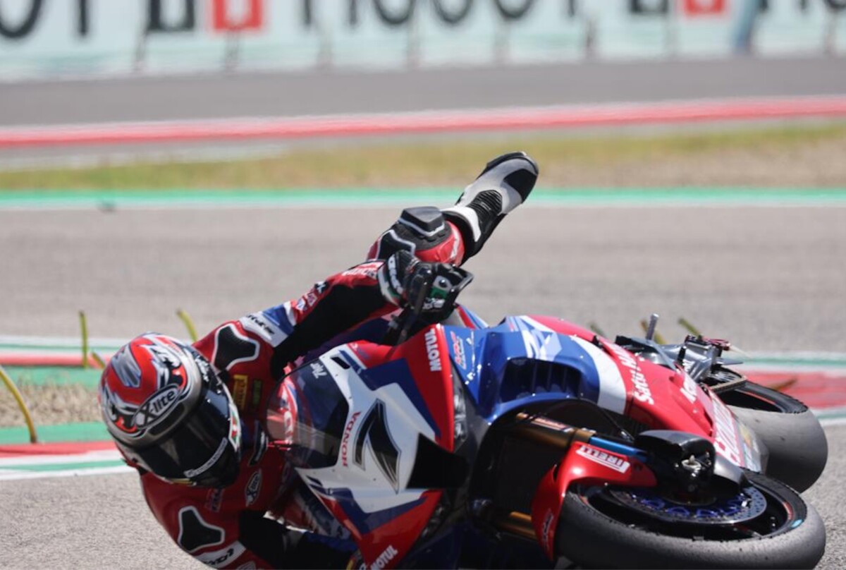 Superbike Imola, Honda HRC une marche arrière après l’autre