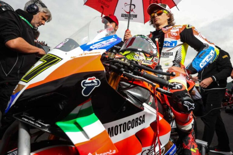 Superbike Most, Axel Bassani poteva vincere Gara 2