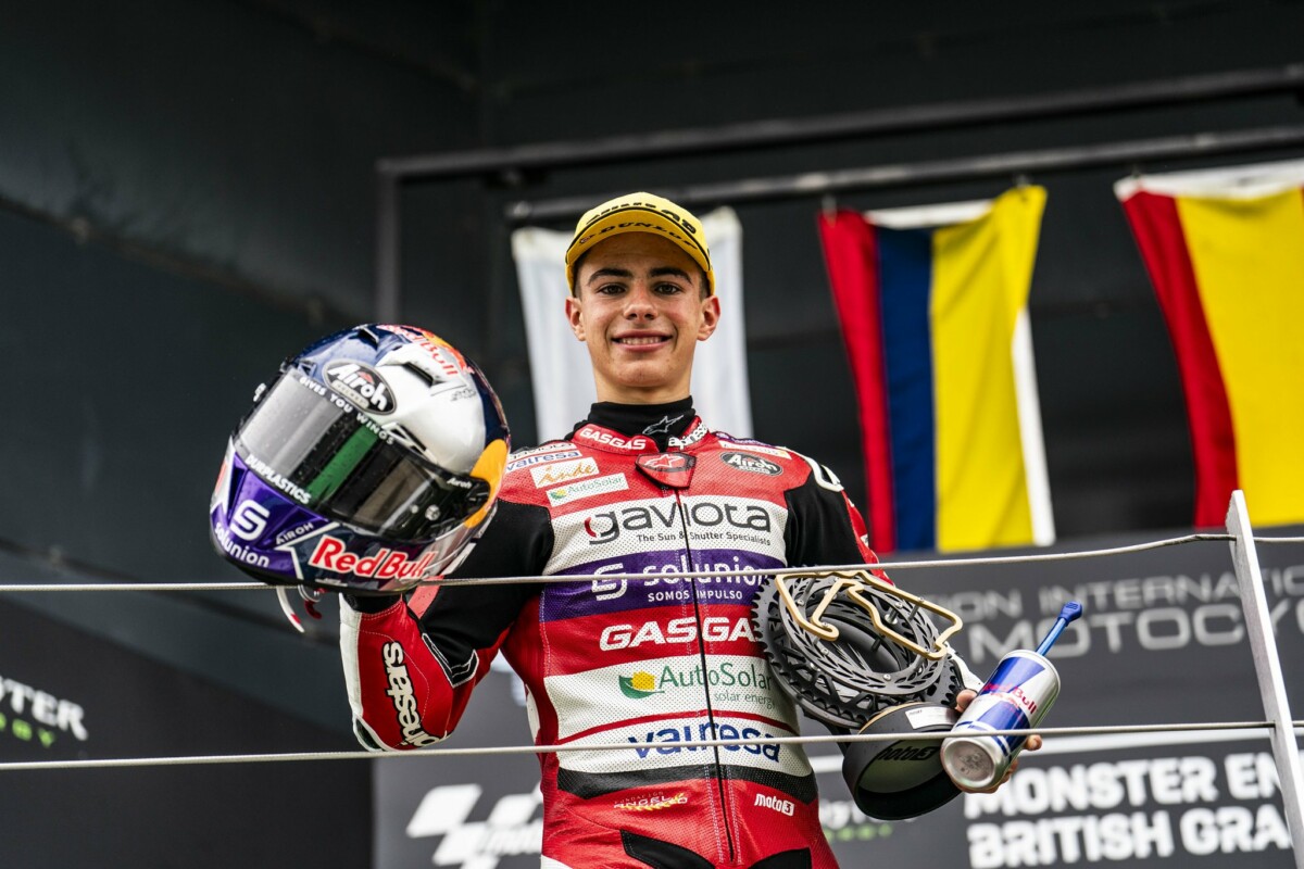 Moto3 : David Alonso, exploit historique “J’ai regardé Brad Binder”