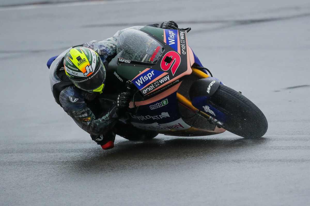MotoE, Andrea Mantovani “Si je peux gagner, je ne fermerai pas le gaz”