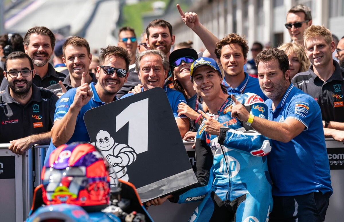 MotoE : Mattia Casadei, un-deux avec vision du monde “Le karma a tourné”