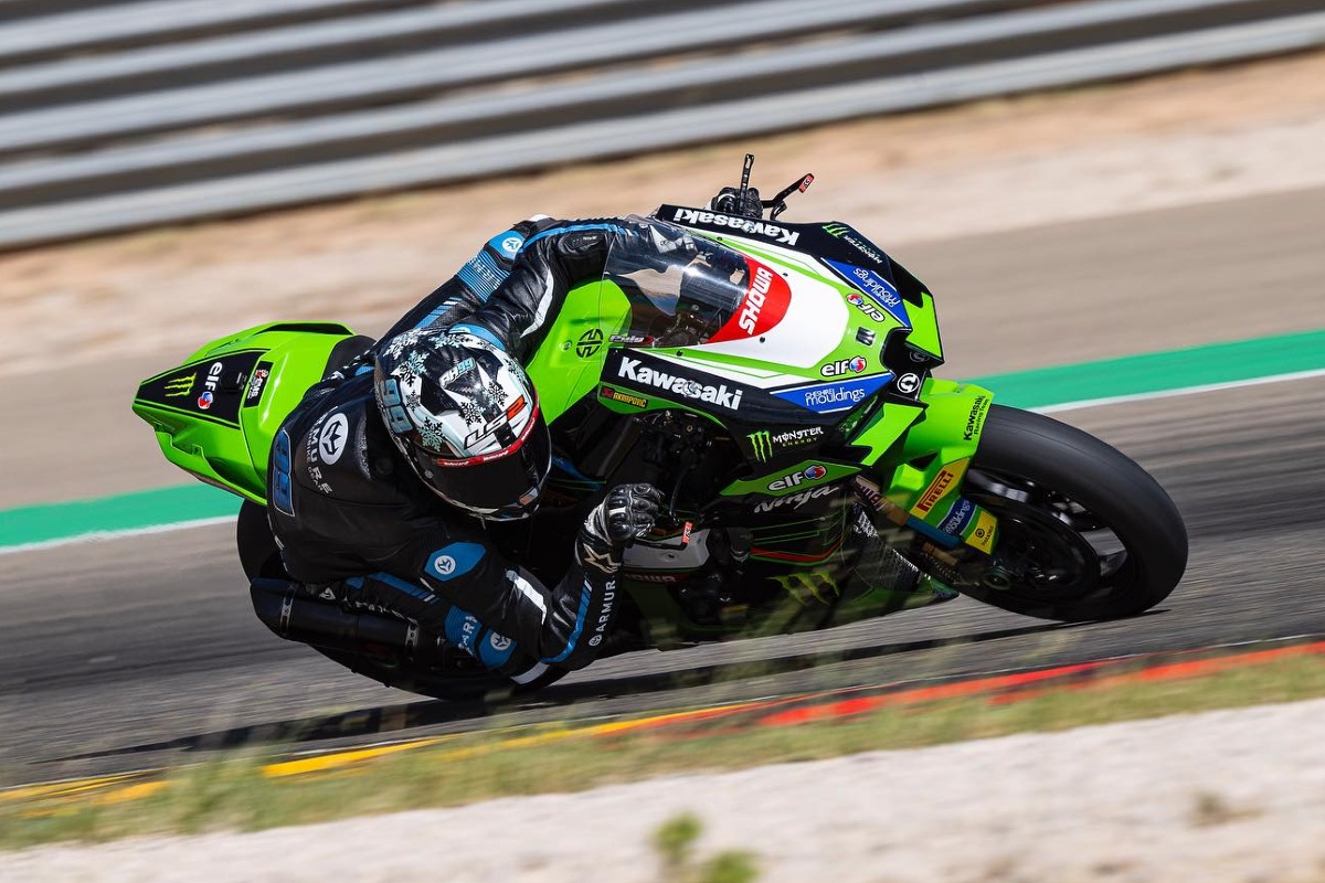 Adrian Huertas voor de Superbike van kansen