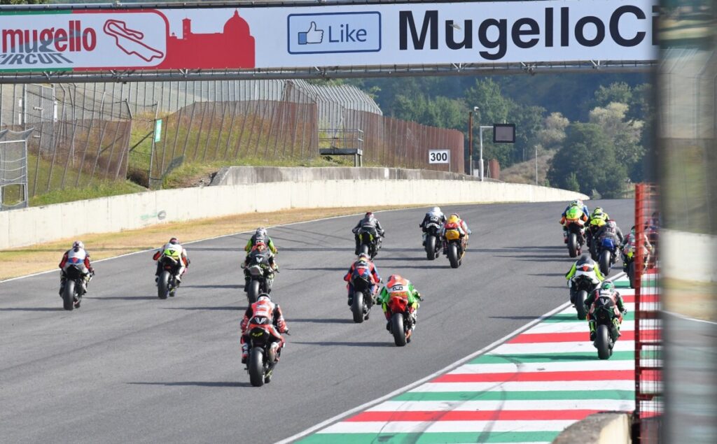 Mugello, incidente