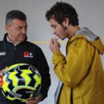 Maurizio Vitali con Valentino Rossi