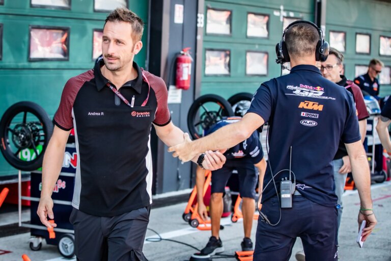 Andrea Pellegrini, une histoire dans Brembo « Les freins ont la vie dure en MotoGP »
