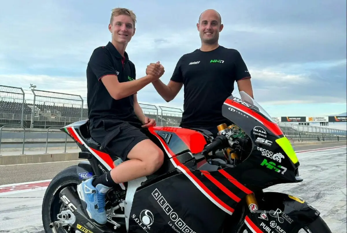 Jacopo Hosciuc forfremmet til CEV Moto2 “Det vigtige er at slå gassen!”
