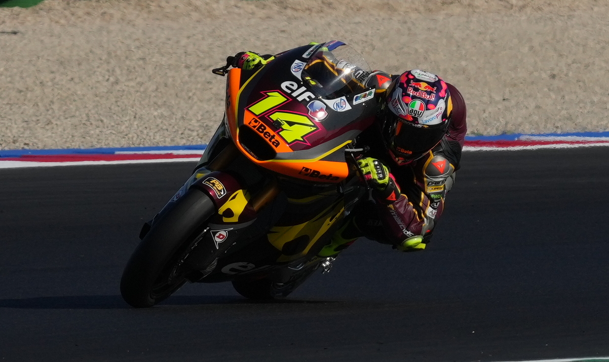Moto2 Inde, Test 2 : La poussée d’Arbolino, top 3 en 83 millièmes