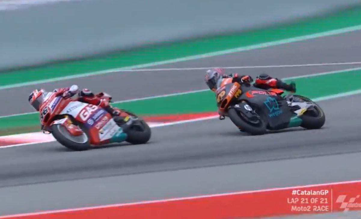 Moto2 Catalogne : Dixon force Canet, Arbolino coule