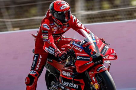 MotoGP Catalunya, Pecco Bagnaia teme Aprilia