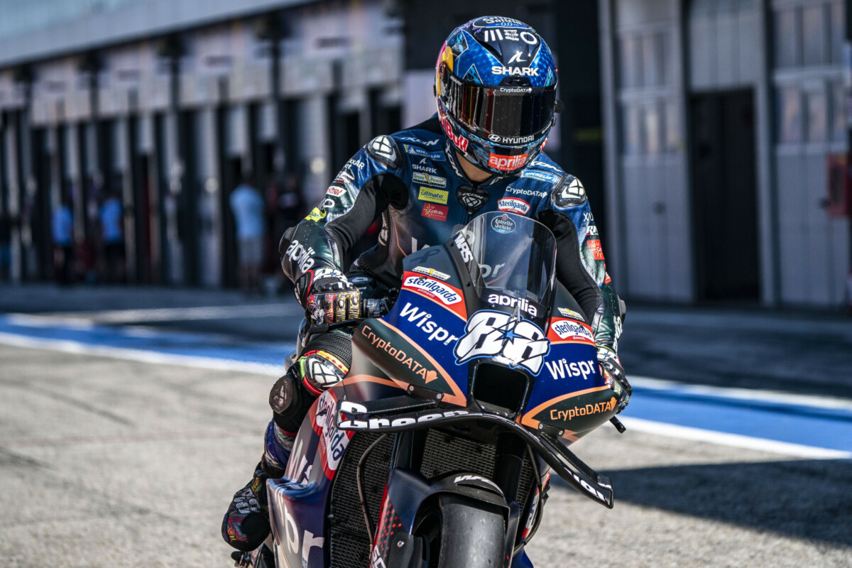 MotoGP, Miguel Oliveira « Quatre Aprilia égales ?  Bien sûr, j’aimerais bien.”