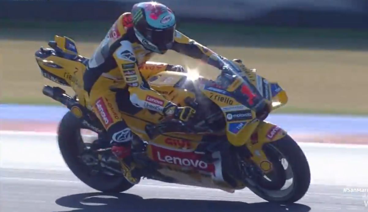 MotoGP Misano, Warm Up : Bagnaia « jaune Ducati » aux commandes
