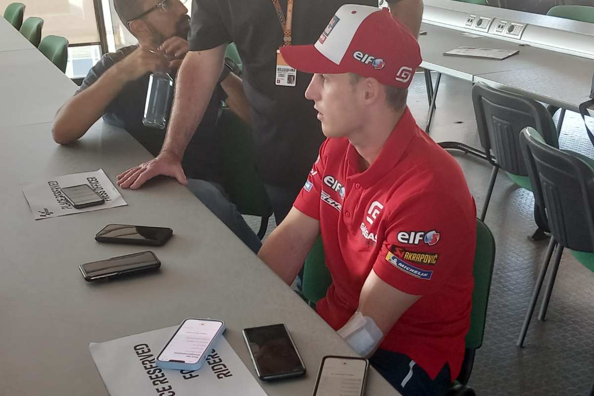 MotoGP, Pol Espargaro chute également lors du test : “J’étais sans freins”