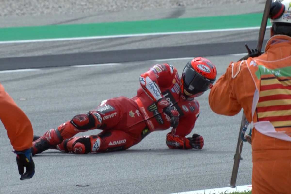 MotoGP, Docteur Charte : “Pour Bagnaia il faudra attendre le scanner”