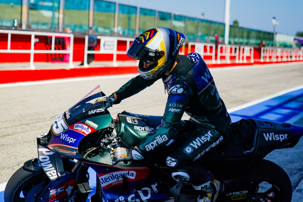 MotoGP, Raul Fernandez : « Misano n’est pas le meilleur pour Aprilia, et nous y sommes »