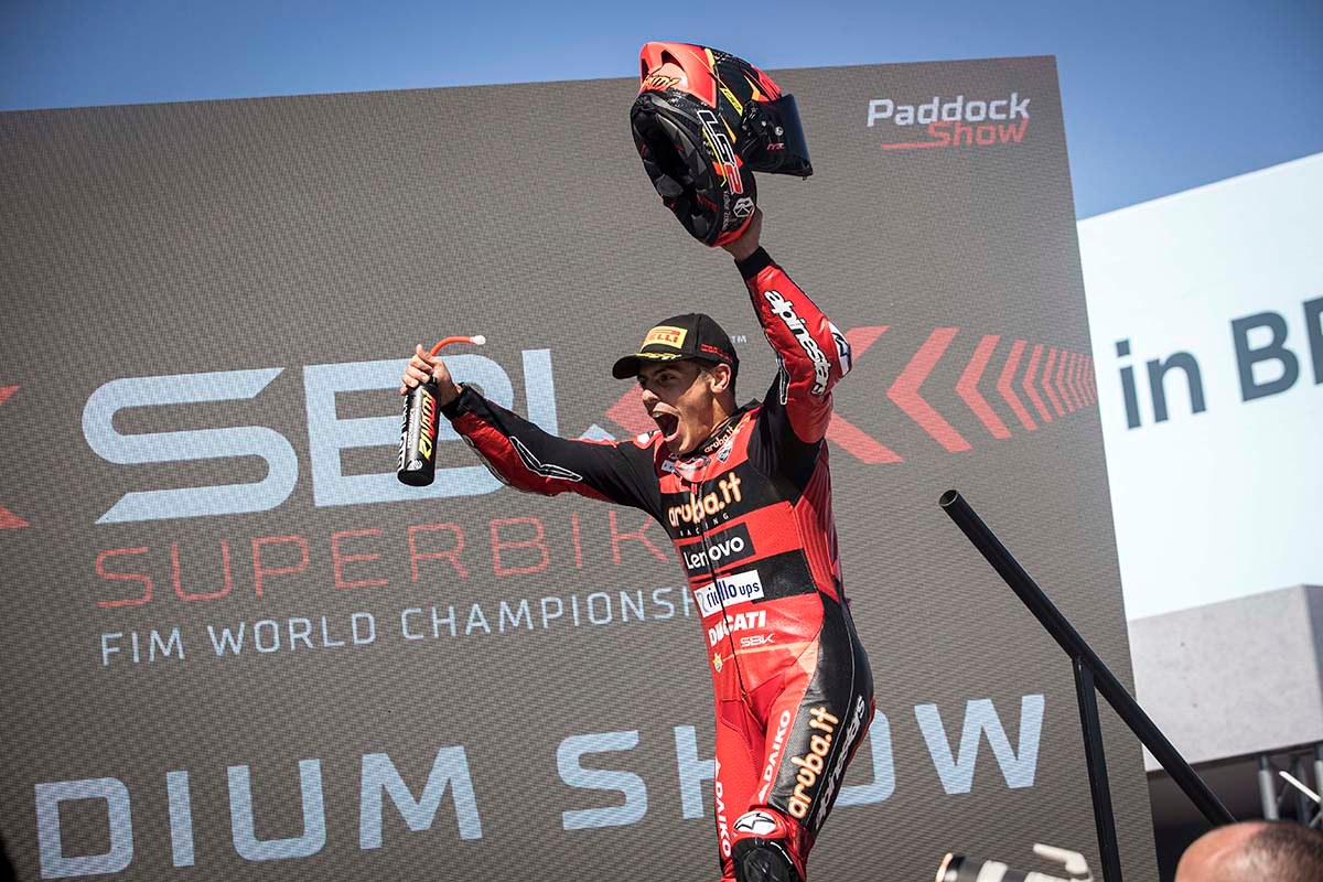 Superbike Aragon, Michael Rinaldi “Ik wilde koste wat het kost winnen”