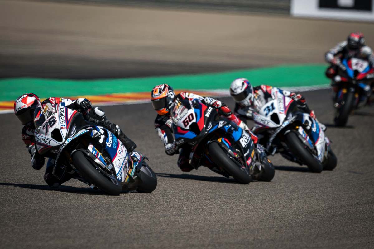 Superbike, BMW stelt teleur in Aragon: examen niet gehaald