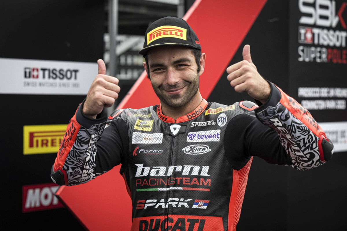 Superbike : Petrucci et Barni Ducati continuent ensemble en 2024