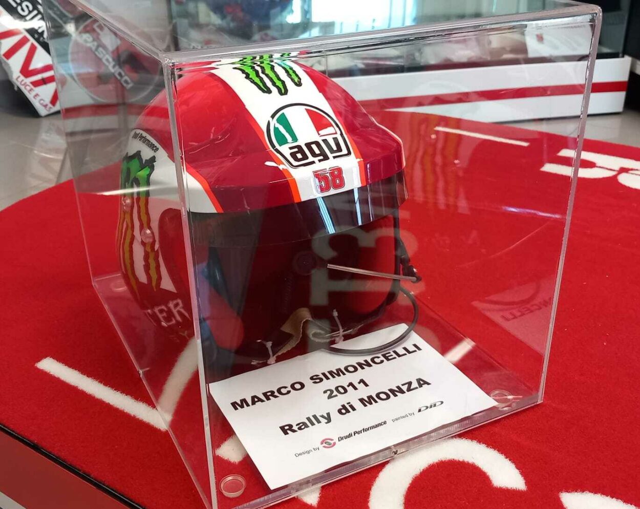 レプリカ ヘルメット シモンチェリ ラリー モンツァ 2011