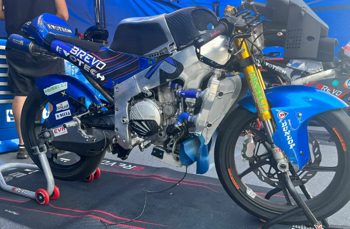 Biagio Calvaruso (Brevo Evotech) « L’actuel PreMoto3 plein de bijoux techniques »