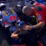 Di Giannantonio in lacrime: vuole restare in MotoGP