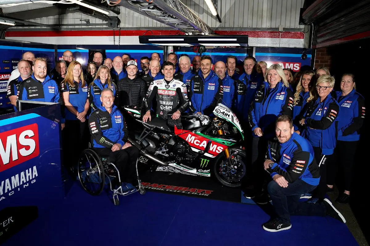 McAMS Yamaha quitte le British Superbike après 46 victoires et le titre 2021
