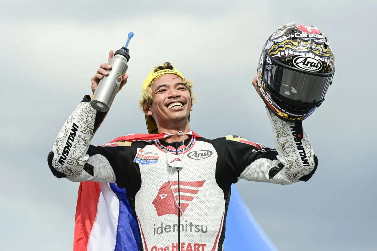 Moto2 : Somkiat Chantra héros dans son pays natal, c’est un podium de rêve