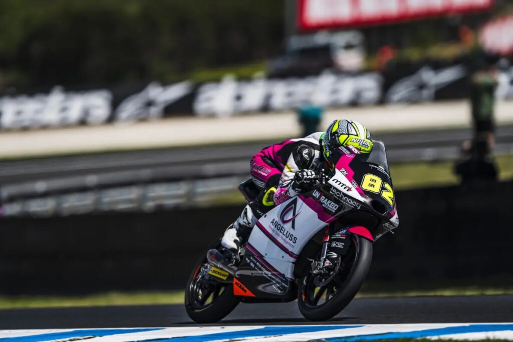 Moto3 Australie : Sasaki en pole, Nepa en première ligne stefano-nepa-moto3-qp-australia