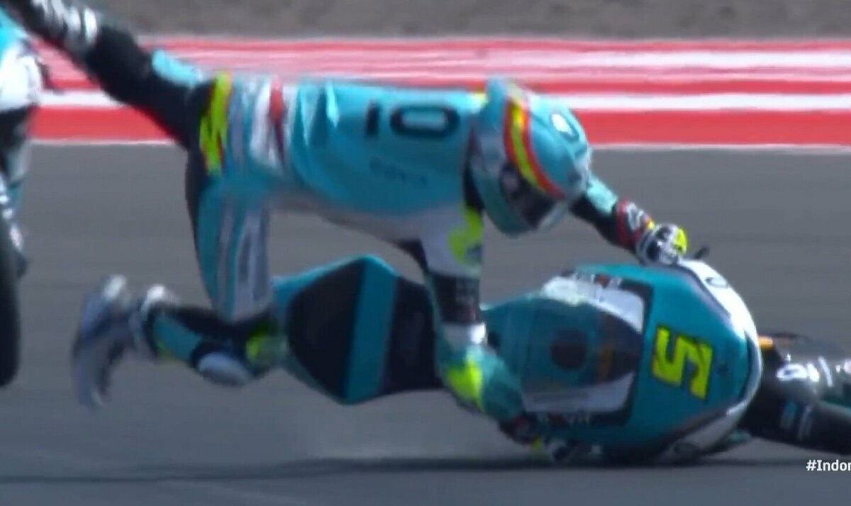 Moto3 Indonésie, Essais 1-2 : Bertelle 4ème, pénalité pour Nepa