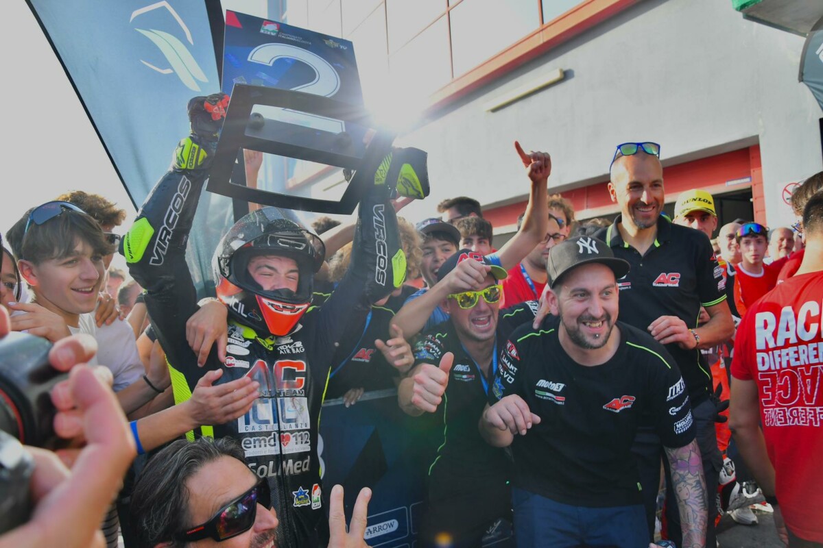 Moto3, Leonardo Abruzzo 2e du CIV « Résultat au-delà des attentes »