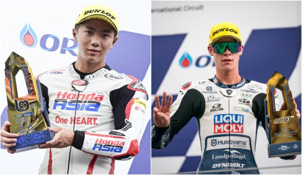 Moto3 : Taiyo Furusato et Collin Veijer, attention à ces deux-là ! furusato-veijer-moto3-thai