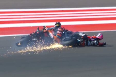 MotoGP Indonesia, Aleix Espargaro si scusa con Binder