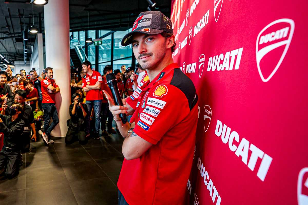 MotoGP, Bagnaia à l’attaque : “Je vais pousser, les 27 points ne me détendent pas”