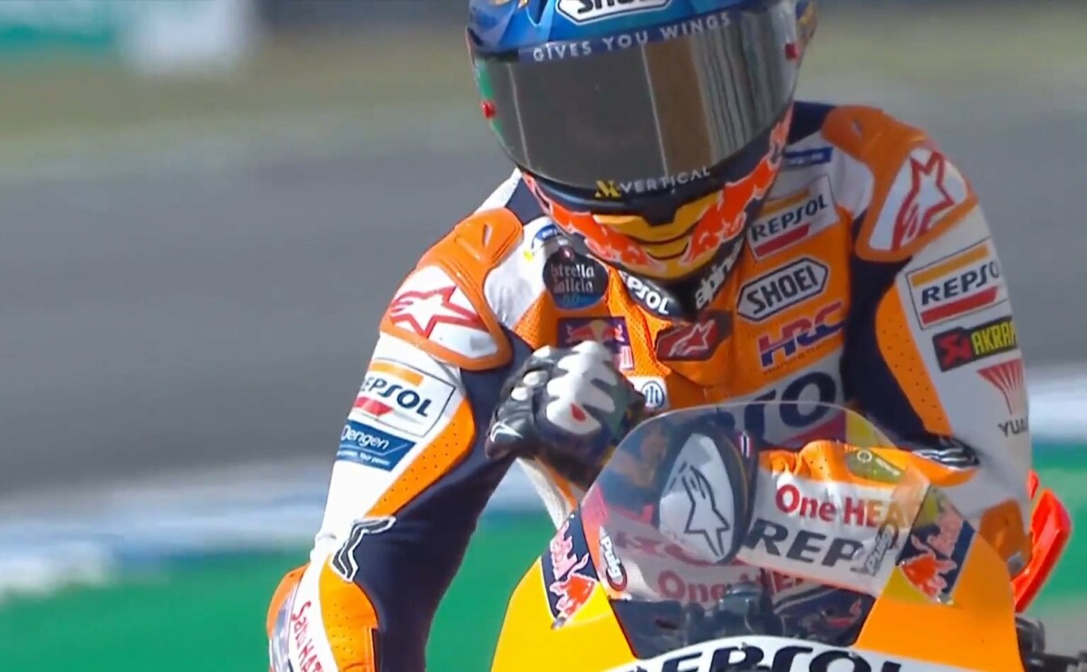 MotoGP : Marc Marquez, l’étrange accident « Juste un coup, rien de plus »
