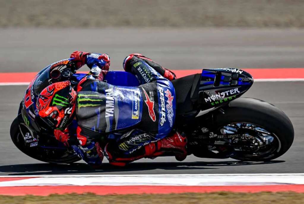 MotoGP, Quartararo : “Ducati d’une autre catégorie, c’est frustrant” MotoGP Indonesia, Quartararo frustrato: Ducati troppo veloce