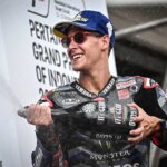 MotoGP, Quartararo felice del podio in Indonesia