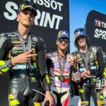 MotoGP Indonesia: il team VR46 festeggia Marini, Bezzecchi e Pertamina