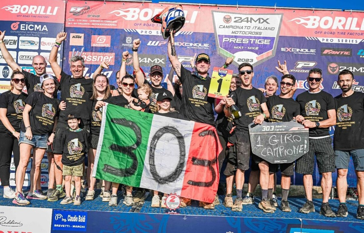 Motocross : Forato champion d’Italie, grande finale pour Lupino et Fontanesi