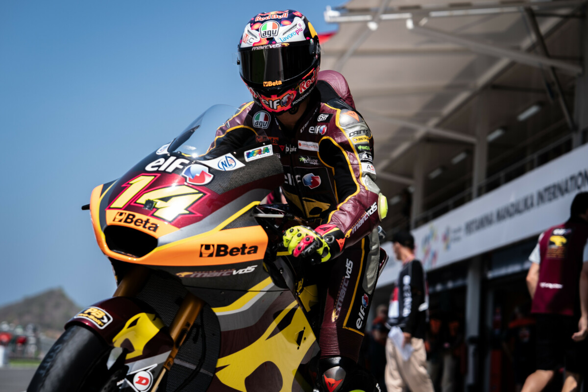 Tony Arbolino est en difficulté : en Moto2 c’est comme en 2022