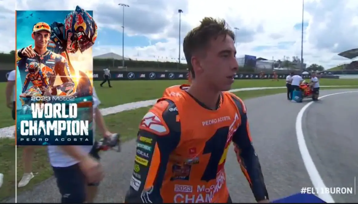 GP Moto2 Sepang : Pedro Acosta champion du monde !