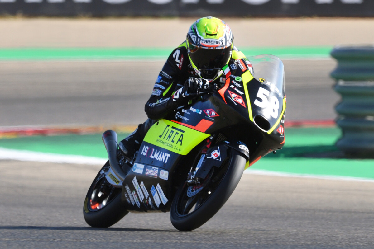 JuniorGP Moto3 Valence : Luca Lunetta, le podium vaut le vice-championnat