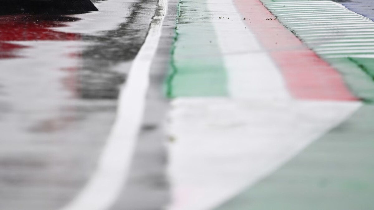 L’Autodrome d’Imola est à nouveau sous les eaux, le mauvais temps ne laisse aucun répit