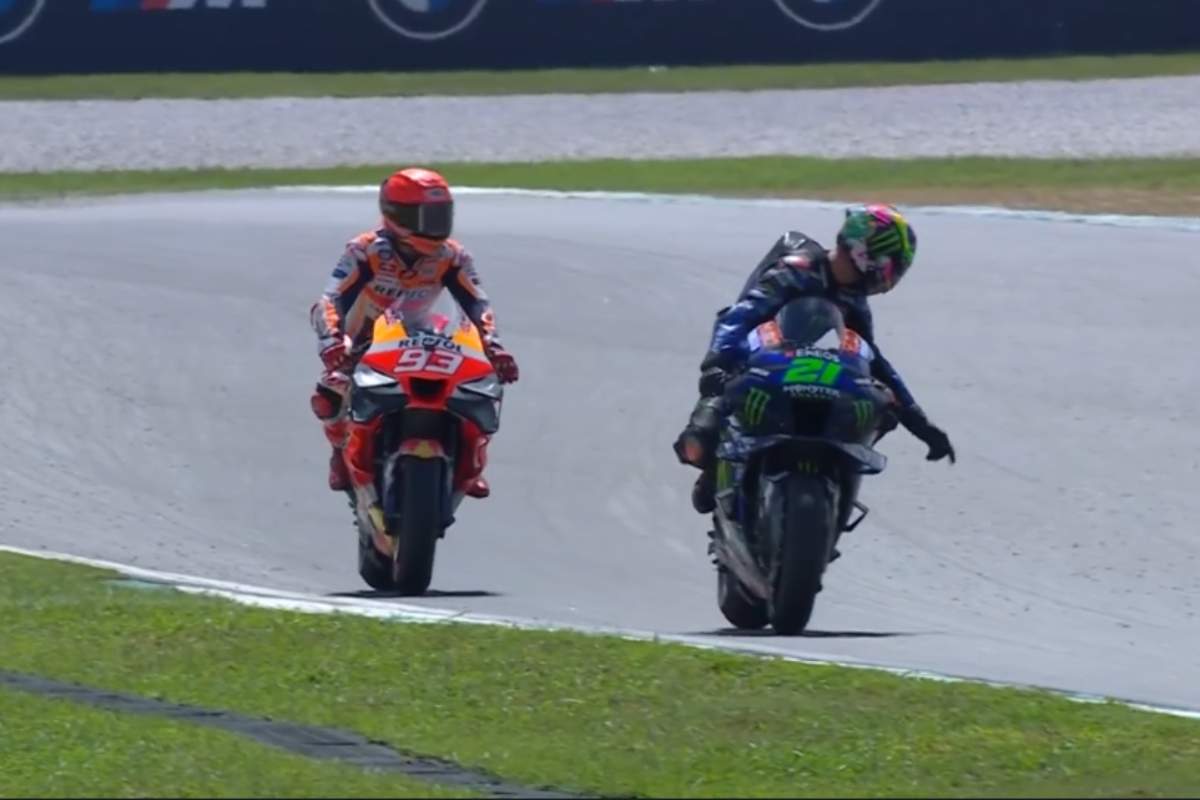 Morbidelli-Marquez, étincelles dans la foulée : « Il n’y a aucun respect en MotoGP »