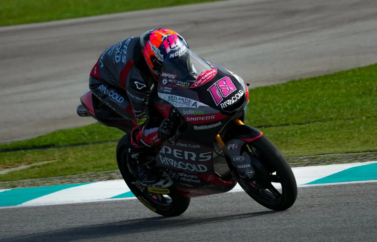 Moto3, Matteo Bertelle : il ne manquait que de la chance à Sepang