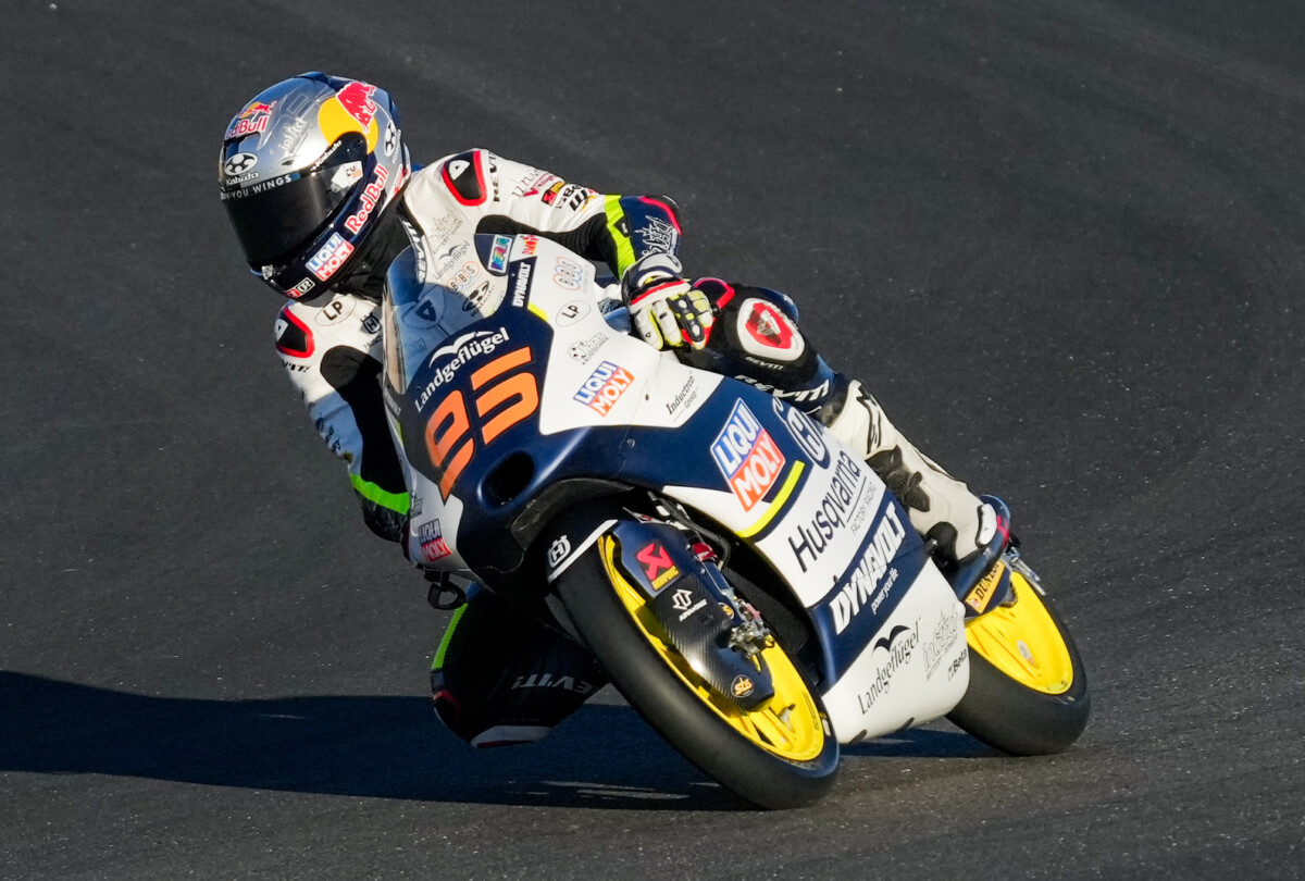 Moto3 Valence : Collin Veijer pole-bis, Farioli renversé