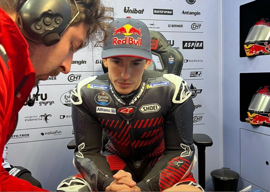 MotoGP, Marc Marquez excite l’équipe Gresini : les réactions dans le garage Marc Marquez, MotoGP