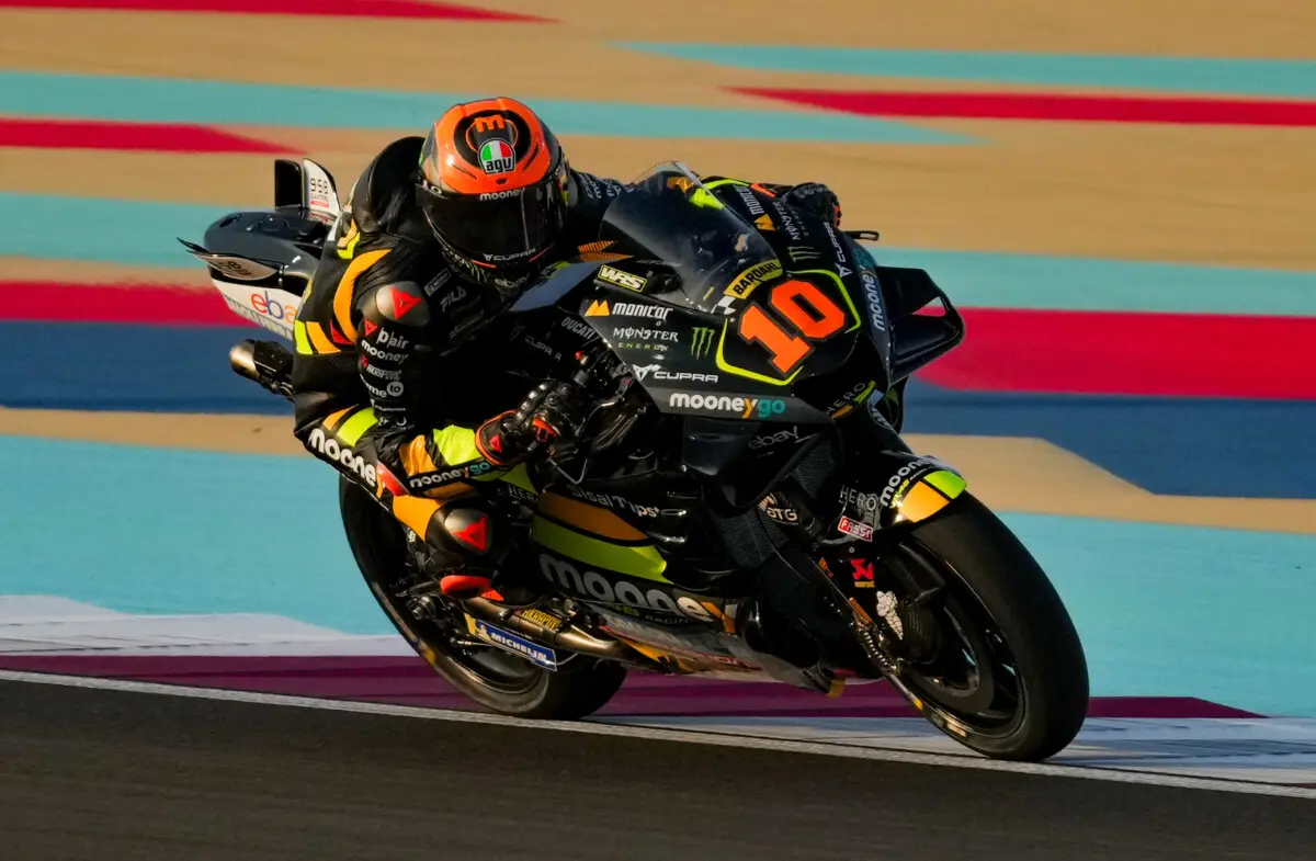 MotoGP Qatar : pole record de Luca Marini, Bagnaia et Martin en 2e ligne